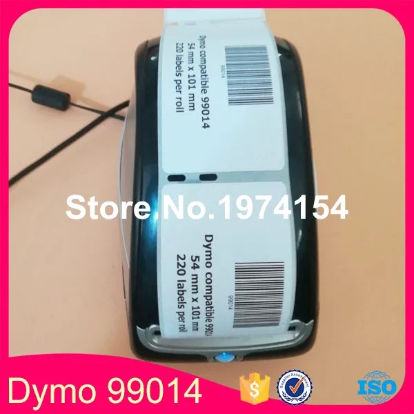 4 _ 99014 белая этикетка 54 мм * 101 220 шт./рулон совместимая с LabelWriter 450Turbo Printer SLP 440 450 |