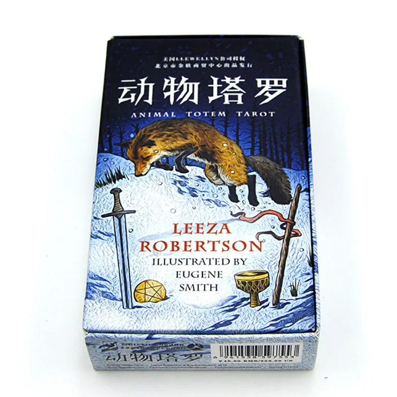 Животные тотем фотобумага высокого качества 78 шт. карт китайская/Английская