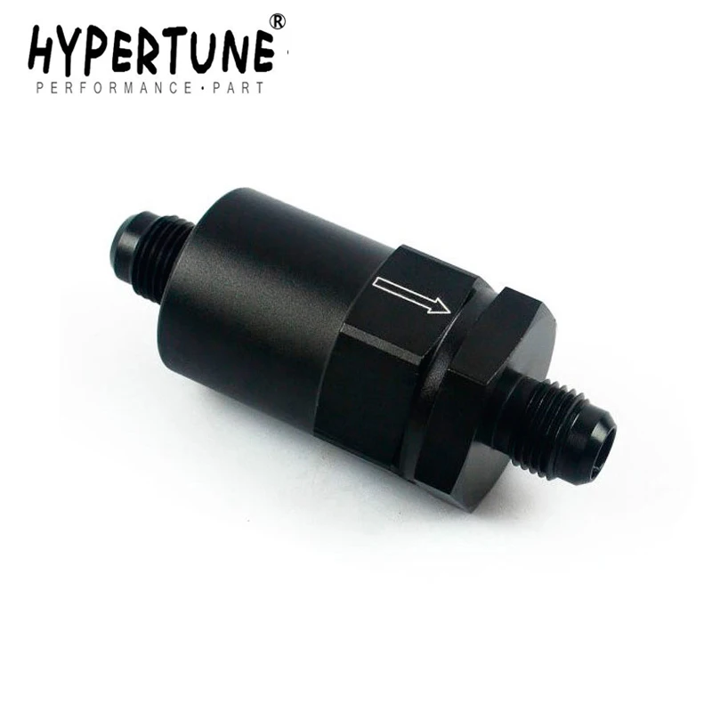 Hypertune AN 6 (AN6) черная анодированная заготовка топливный фильтр 30 микрон HT SLF0209