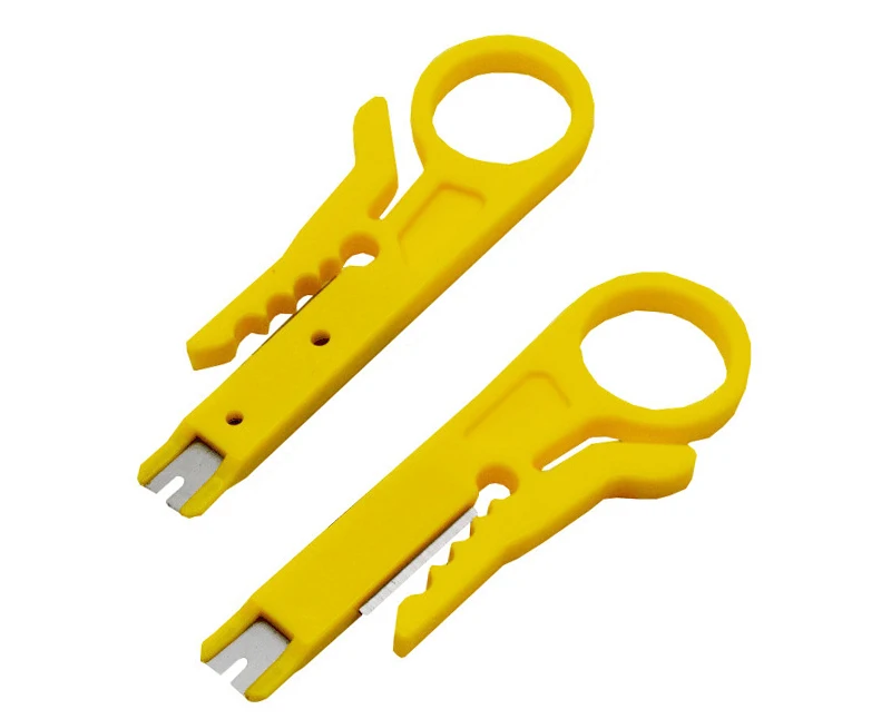 Устройство для зачистки кабеля устройство резки сетевых кабелей Rj45 Cat5 желтого