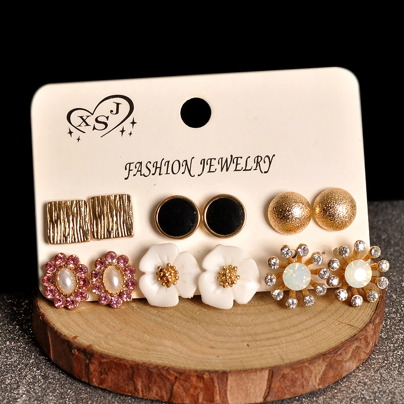 Новинка 2019 Модные женские ювелирные изделия оптовая продажа праздничные серьги