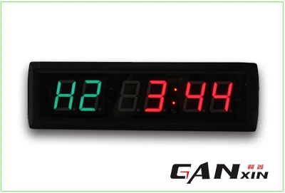 [GANXIN] Продвижение Подарок! 1.8 дюймов Светодиодный Цифровой Дисплей Часы AL Рама