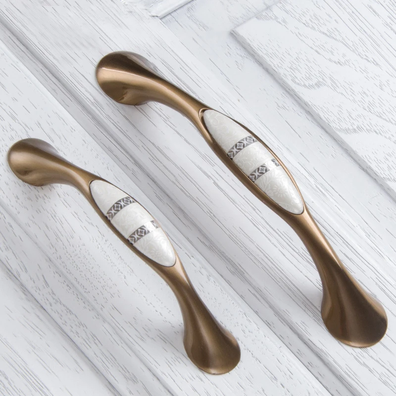 Керамические дверные ручки антикварные мебельные для кухни шкафа буфета ящика