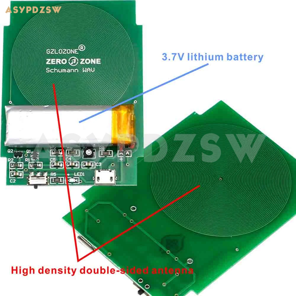2018 Алюминий Портативный 7 83 Гц шуманская волна ультра низкочастотный импульсный
