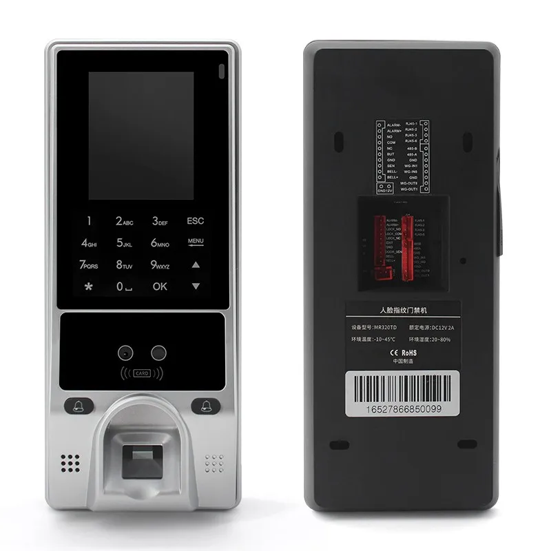 SLG-A7F-D 2.8inch Touch Screen RFID Fingerprint Access Control Biometric Face Recognition Card Reader | Безопасность и защита