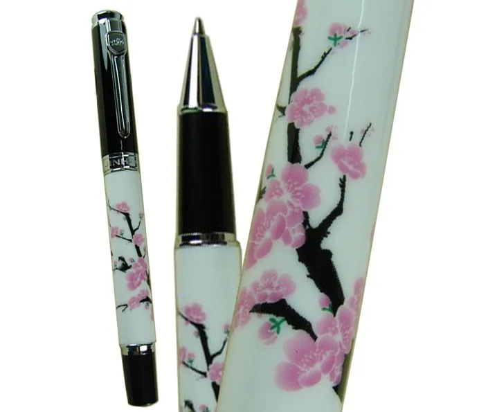 Porcelain plum RB Авторучка или Ручка-роллер Фарфор 4 цвета на выбор Jinhao 8802 ручки канцелярские - Цвет: Porcelain plum RB