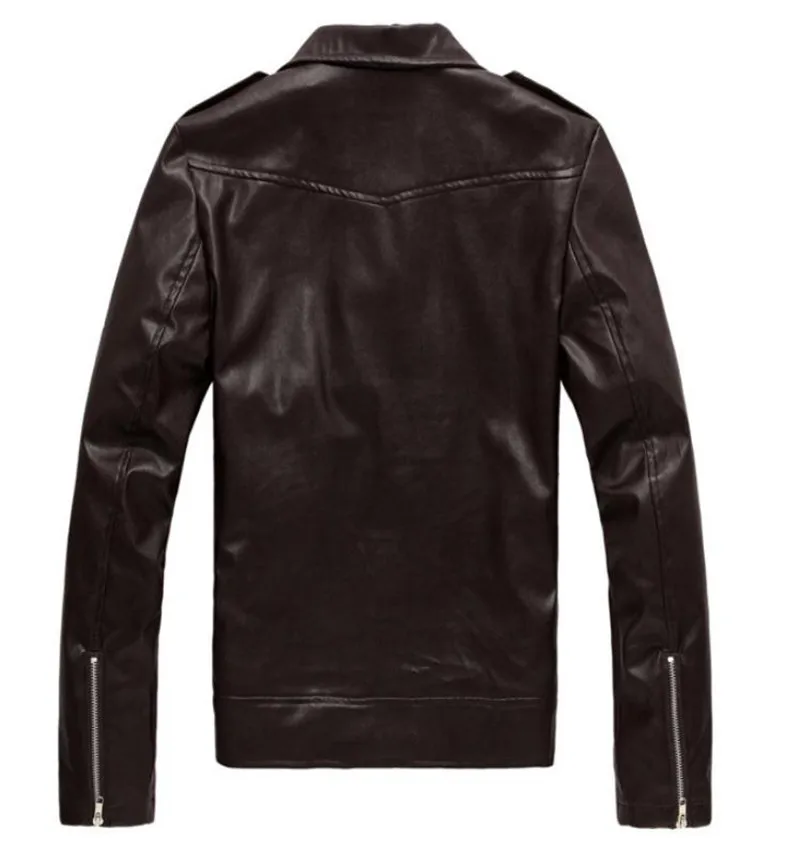 5XL, бюст 120 см, лацкан, молния, длинный рукав, короткая мужская куртка из искусственной кожи, пальто, академический стиль, красивые, индивидуальные, простые куртки