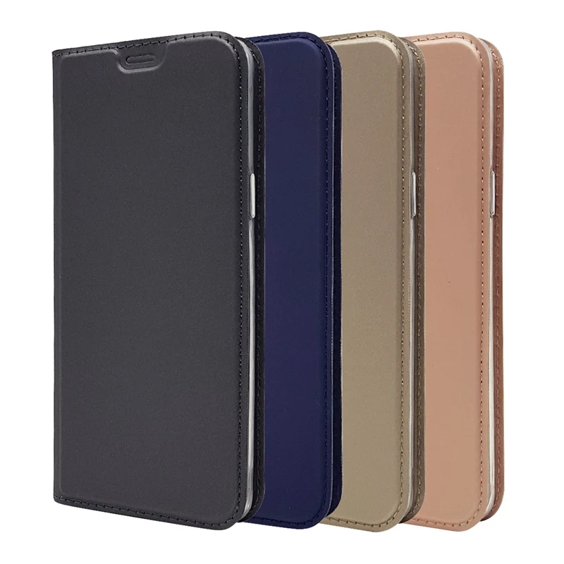 Черный чехол для Samsung galaxy S9 Plus с магнитной застежкой кожаный Galaxy