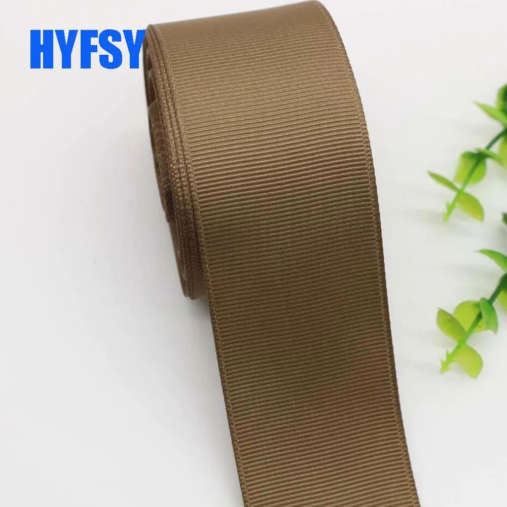 Hyfsy 10023 38 мм двойная лента 10 ярдов DIY волос Лук Одежда с материалами подарочная