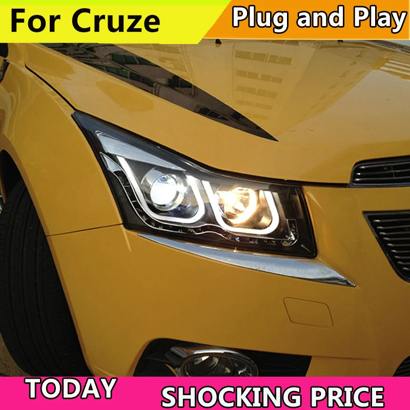 Стайлинг автомобиля для Cruze 2009 2010 2011 2014 фары douсиль ангельские глазки