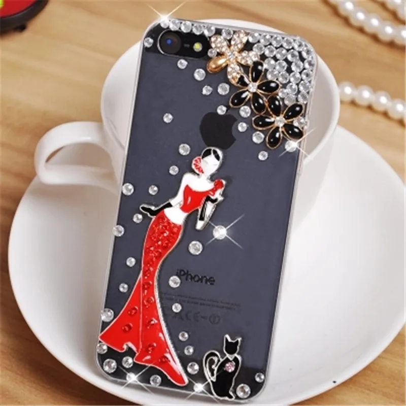 Handmade Bling Glitter Rhinestone Clear Soft Phone Case For iPhone 11 Pro MAX X XS XR 6 6S Plus 7 8 Beauty |