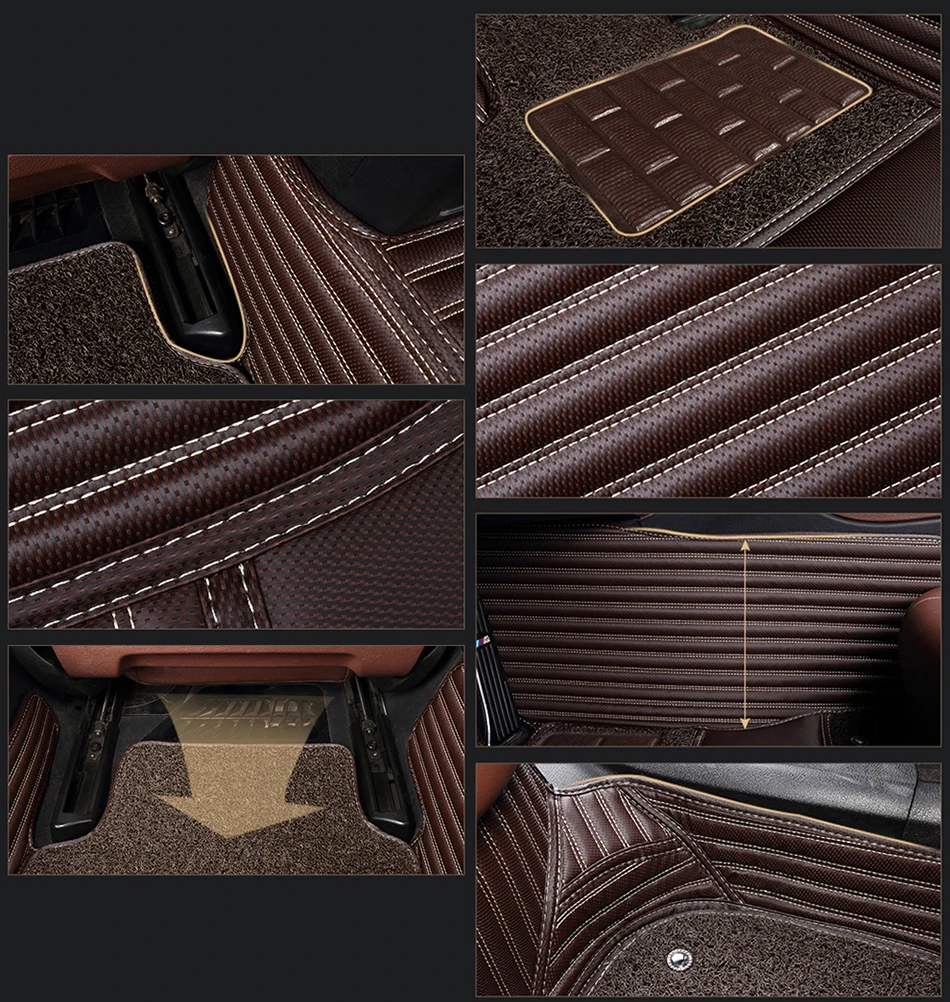 Пользовательские автомобильные коврики для Volkswagen vw Beetle Touareg Tiguan Phaeton vw EOS Magotan Scirocco Multivan sharan вариант