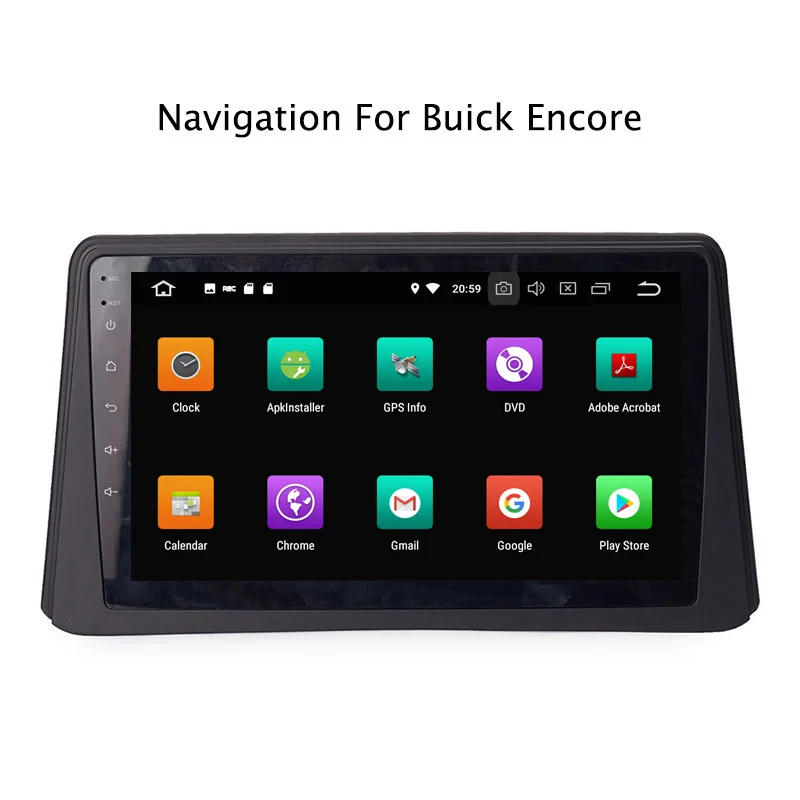 9&quot 4G RAM 32G ROM Octa Core Android 8.0 Car DVD GPS Navigation For Buick Encore 2013 Touch Screen Radio Stereo | Автомобили и