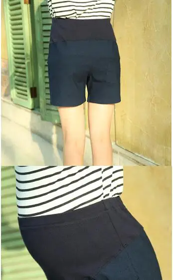 Летние облегающие леггинсы для беременных с эластичной резинкой на талии