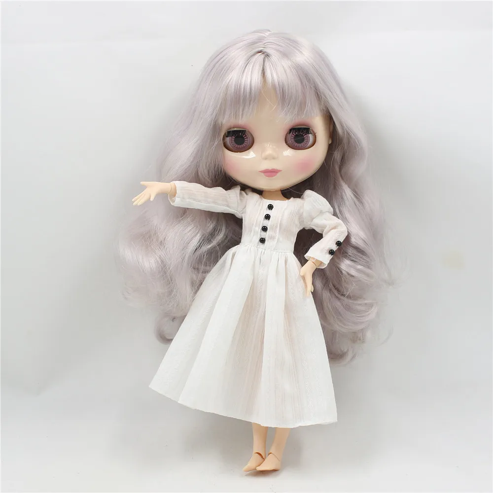 Кукла ICY DBS Blyth Обнаженная кукла фабрика blyth фиолетовый микс серебряные волосы