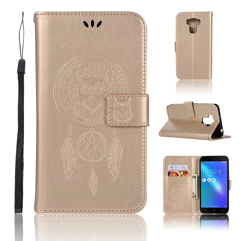 Чехол-портмоне для Asus ZC553KL, роскошный кожаный чехол-бумажник, чехол-книжка Etui для ASUS ZenFone 3 Max ZC553KL, чехол-книжка, Fundas