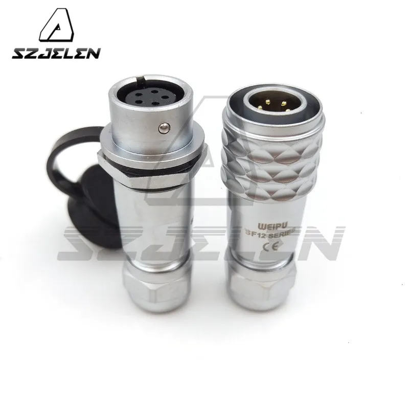 Original WEIPU SF12 5pin Waterproof Connector Automotive aviation connector plug socket | Обустройство дома