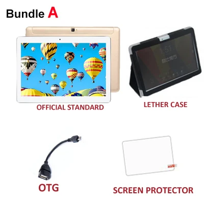 Bundle A 10,1 ''VOYO Q101 4G телефонный звонок планшетный ПК MTK6753 Восьмиядерный ips 1920*1200 Android 7,0 LTE WCDMA GSM Dual-SIM 2 Гб Ram 32 Гб Rom - Комплект: Bundle A