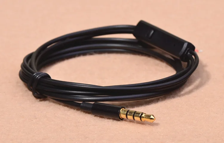 TONLEN 3,5 мм адаптер для наушников Earhopne Wire 1,2 м HIFI наушники DIY кабель гарнитура с микрофоном Ремонт провода для наушников