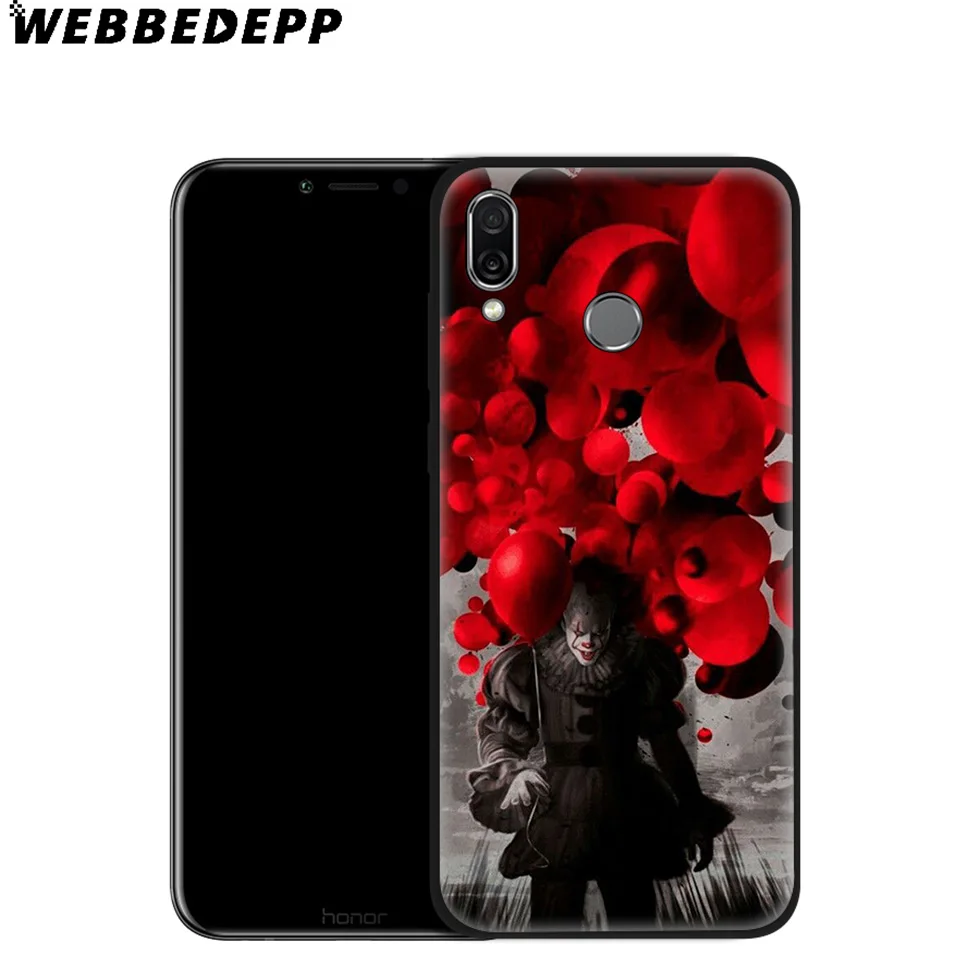 WEBBEDEPP Stephen King It Soft Case for Huawei P8 P9 P10 P20 P30 Lite Pro P Smart Z Plus 2019 Y6 Prime 2018 2017 Mini |