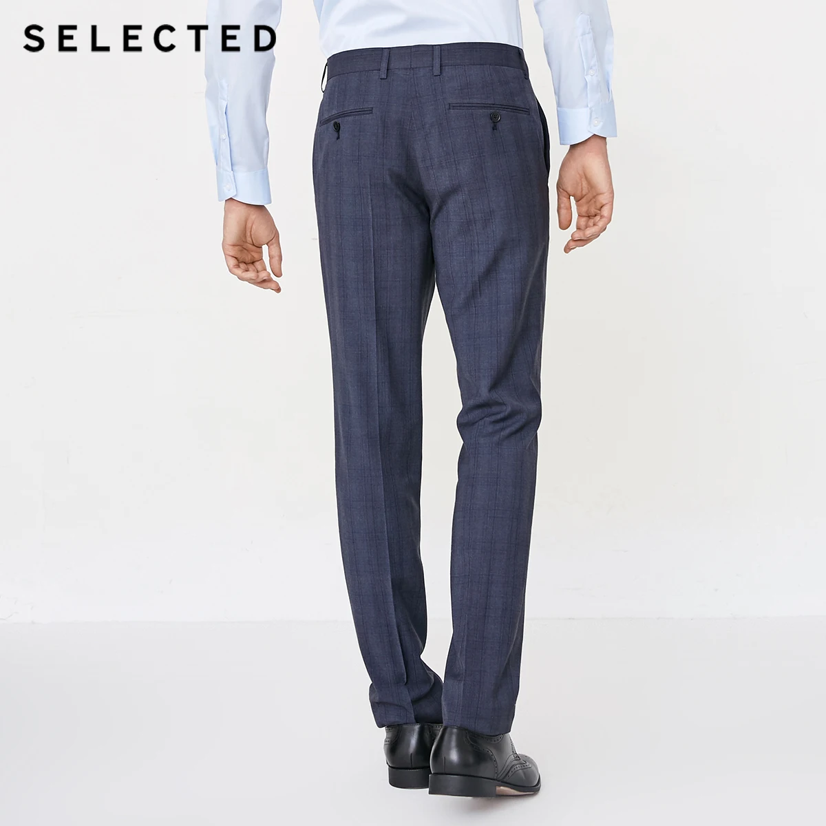 SELECTED men cultivate morality of business suit pants T | 41836A502|Костюмные брюки|