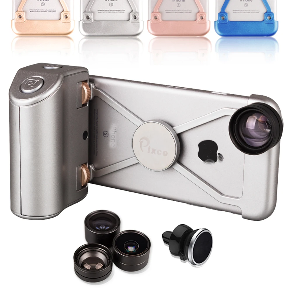 Доставка из России комплект объективов камеры Pixco чехол для телефона селфи палка