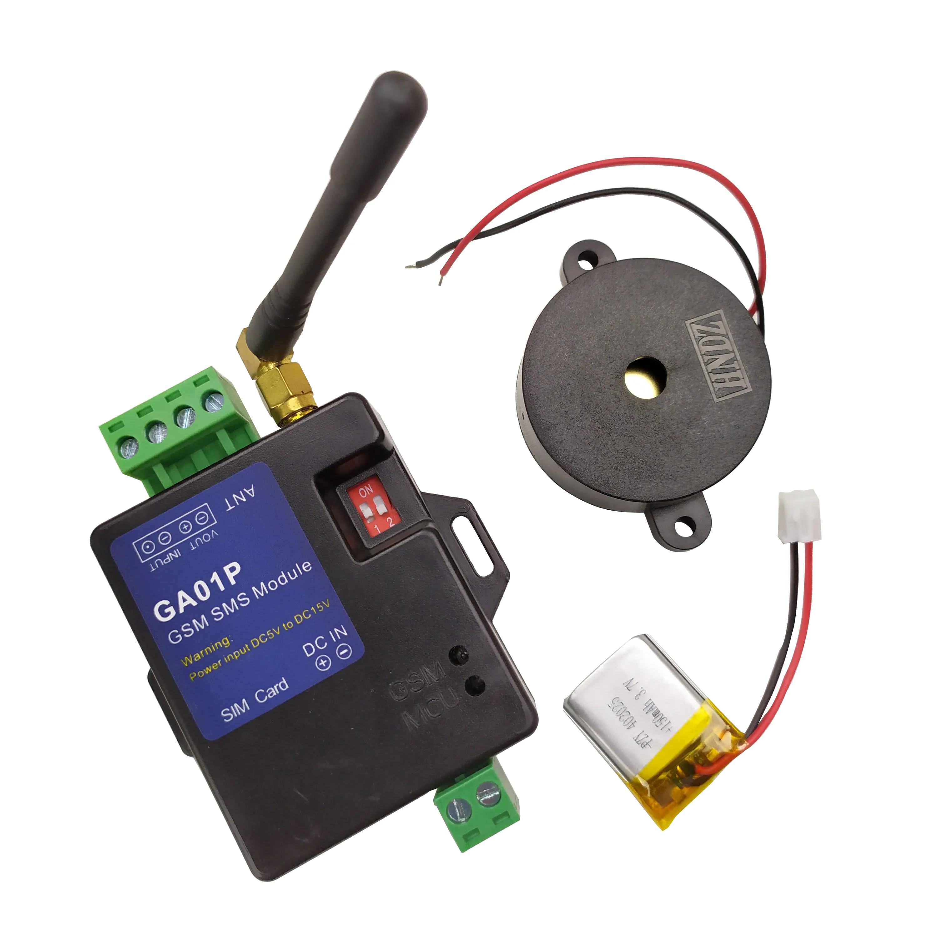 Система охранной сигнализации GA01P, GSM, SMS и вызовы