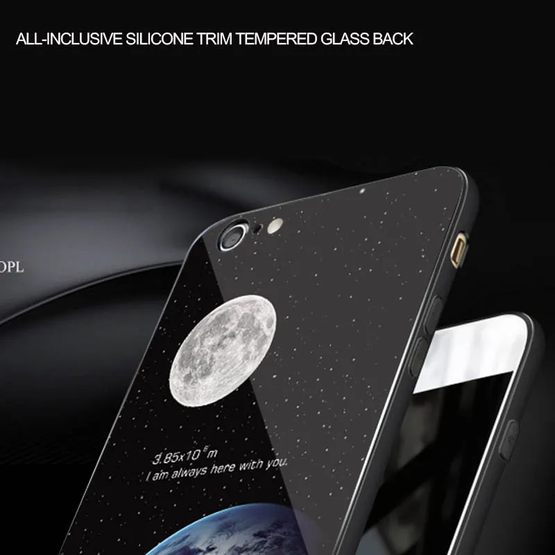 Luxury Star Space Case Cover For OPPO R7 Plus R7s Shells Printed Marble Tempered Glass K1 A3 A3s A5 A7X |