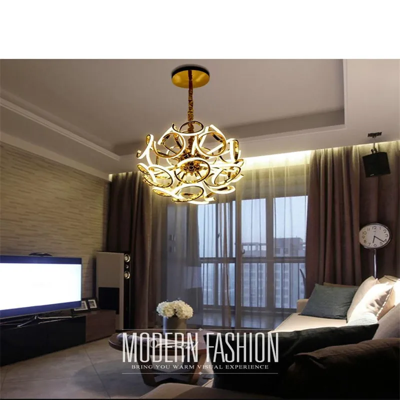 Светодиодная современная роскошная вилла гостиничный светильник для гостиной
