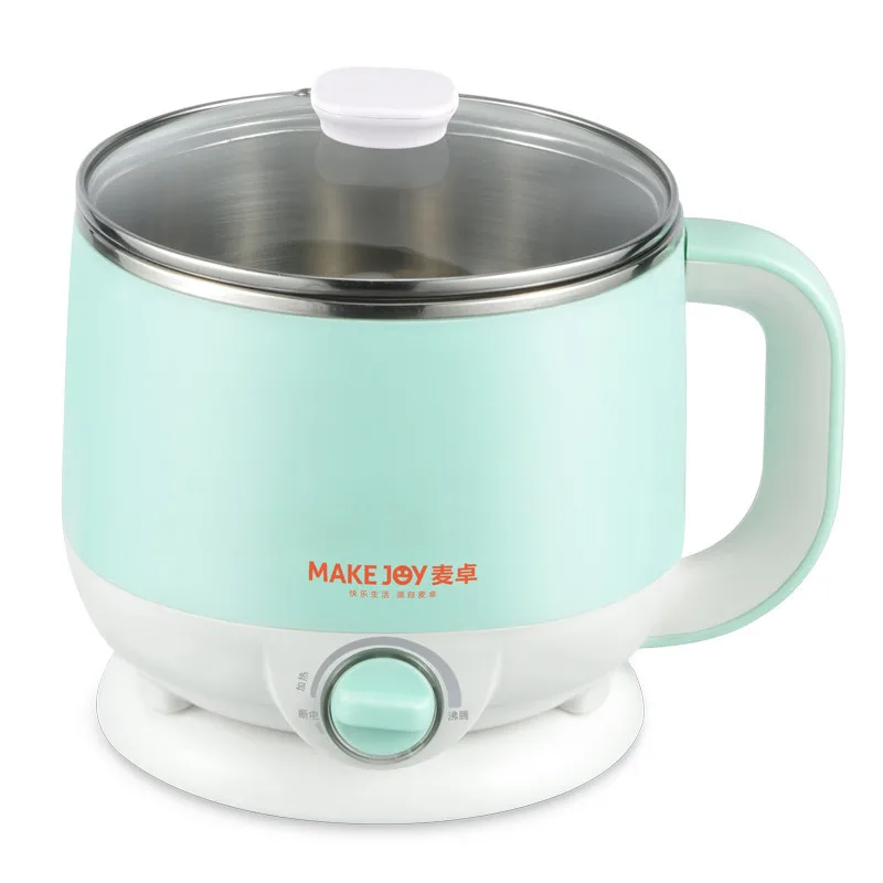 220v Electric Skillet Cooker Split Multifunction 1.5l Mini Stainless Steel Cooking Pot | Бытовая техника