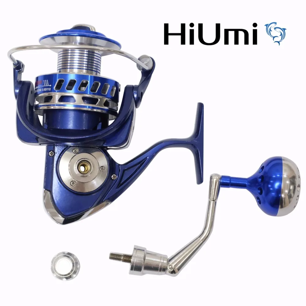 Катушка для спиннинга HiUmi, мощностью 30 кг, 6000, 7000, 8000, 9000, 10000, для морской рыбалки (art.: 7a777269f) - 7a777269f