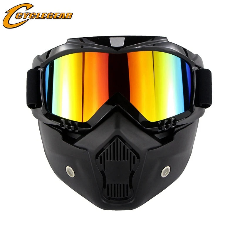 Мотоциклетные защитные очки CYCLEGEAR CG06 противоветровая маска закрывающие лицо