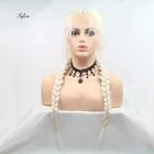 Парик с двойной оплеткой, светлый, светлый цвет