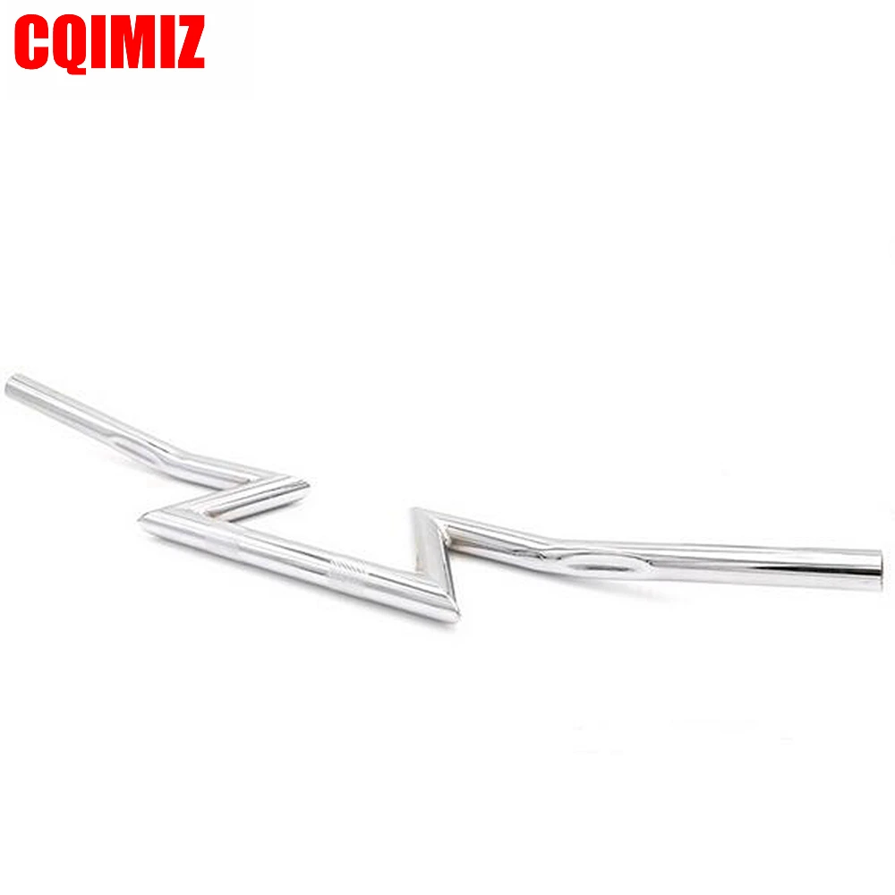 1 &quot25 мм металлический руль для мотоцикла Z Bars Honda Yamaha Suzuki Kawasaki Harley Triumph|Руль