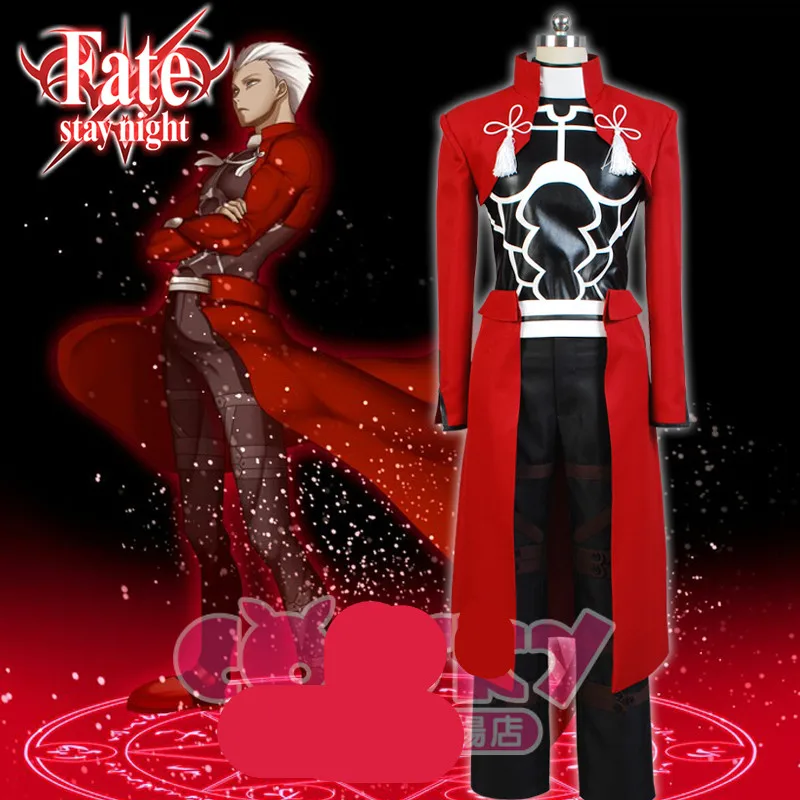 Костюм для косплея эмия Fate stay night костюм archer red A EMIYA униформа oufit набор косплея|cosplay