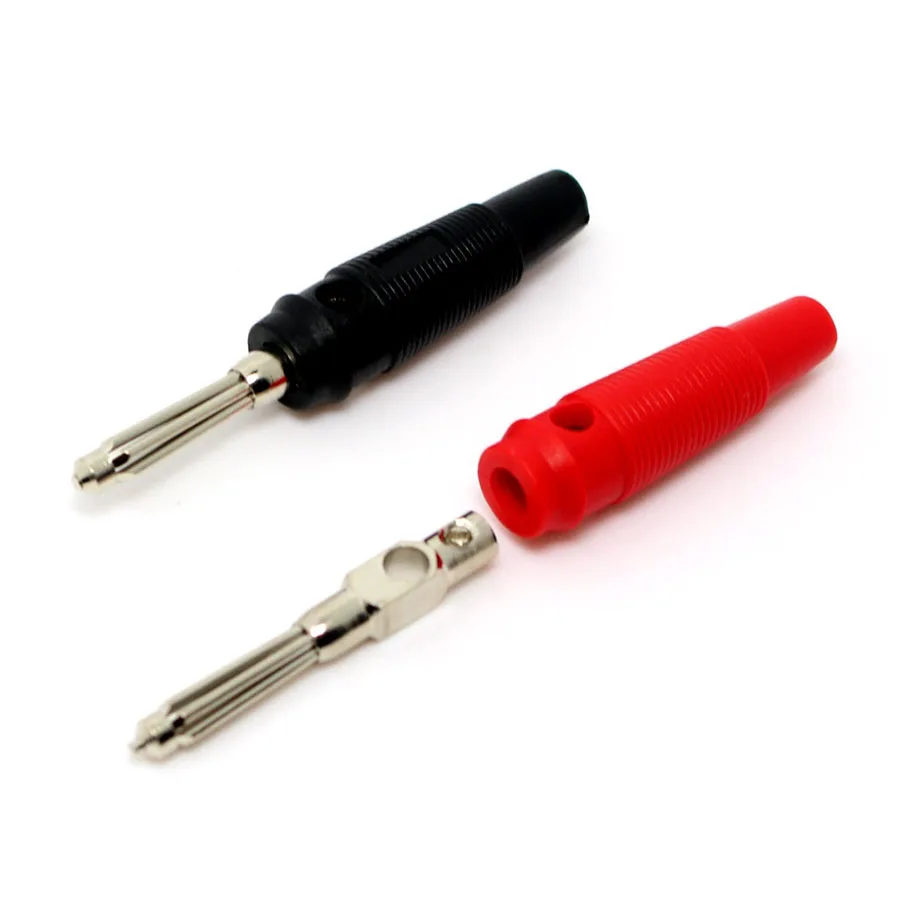 1 пара = 2 шт. 4 мм разъем типа банан без разъема боковые Штабелируемый медные