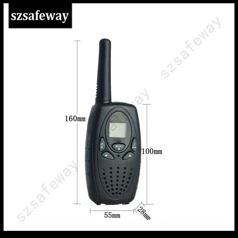 RT628 2 шт. Retevis мини рация 0 5 Вт UHF 446 МГц для детей ЖК дисплей путешествия ветчина