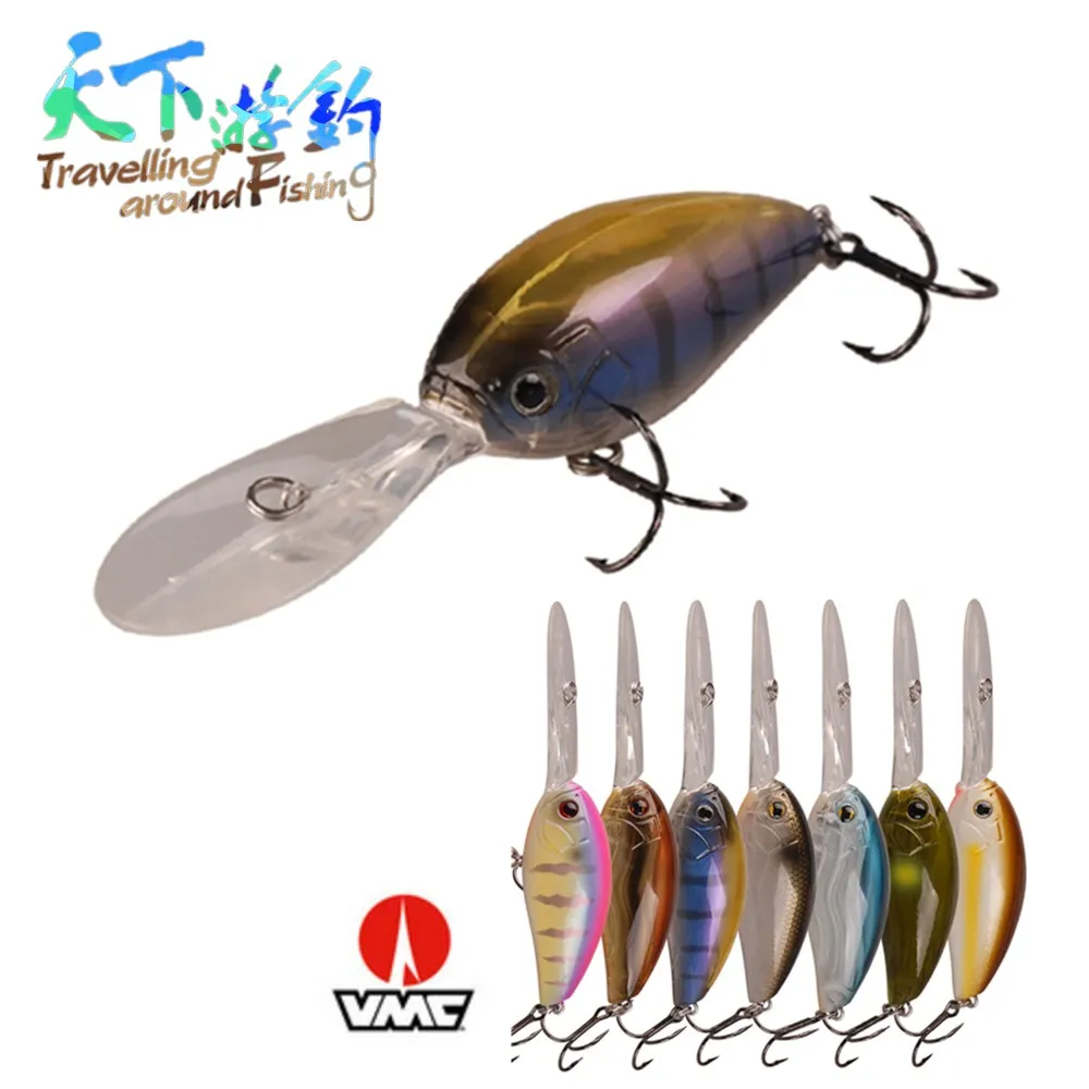 TAF Crank Bait 63 мм 20 2 г плавающая 4 0 м рыболовная приманка ABS пластик Isca искусственная