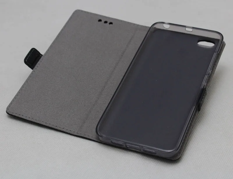 Чехол из натуральной кожи для Xiaomi MI6 Роскошный чехол-книжка с откидной крышкой