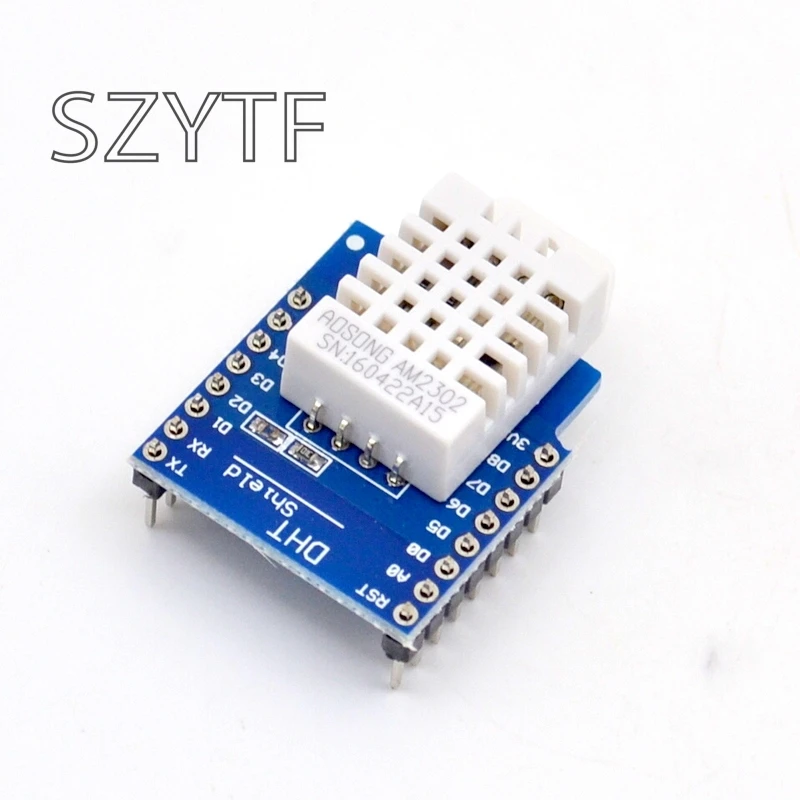 DHT Pro Shield для WeMos D1 mini DHT22 одноавтобусный цифровой датчик температуры и влажности