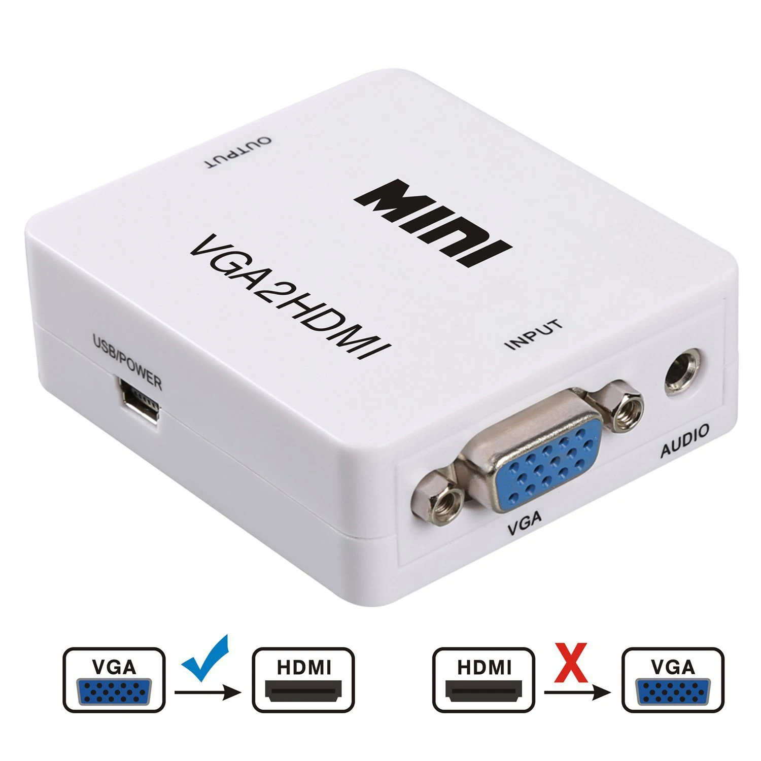 Лучшие предложения HDMI к RCA 1080P К AV 3RCA CVBs композитный видео аудио конвертер адаптер