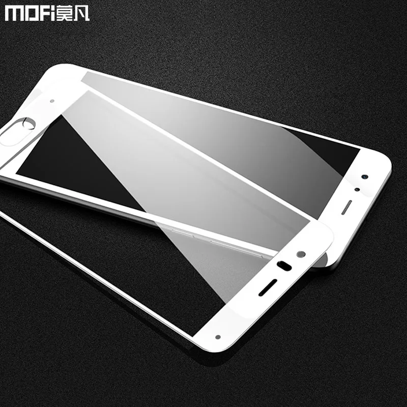Закаленное стекло для xiaomi mi6 ультратонкая полноразмерная Защита 9H 2.5D Прозрачная