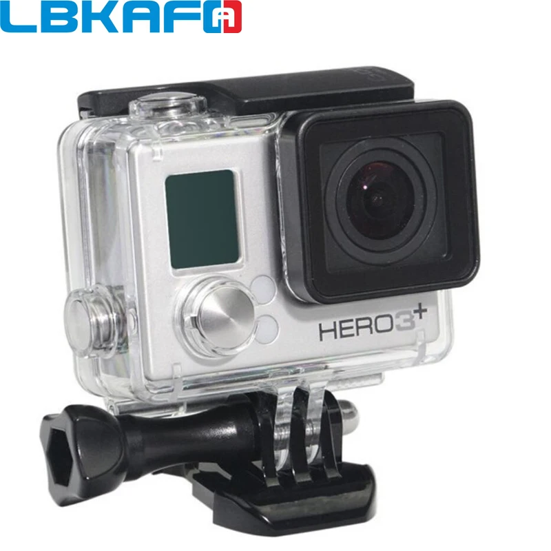 LBKAFA для Gopro Hero 4 3 + Водонепроницаемый Чехол стандартный 40 м подводный
