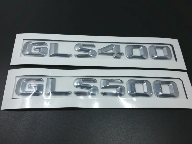 Для Mercedes GLS-Class GLS400 GLS500 багажник Задняя эмблема значок хромированные буквы |