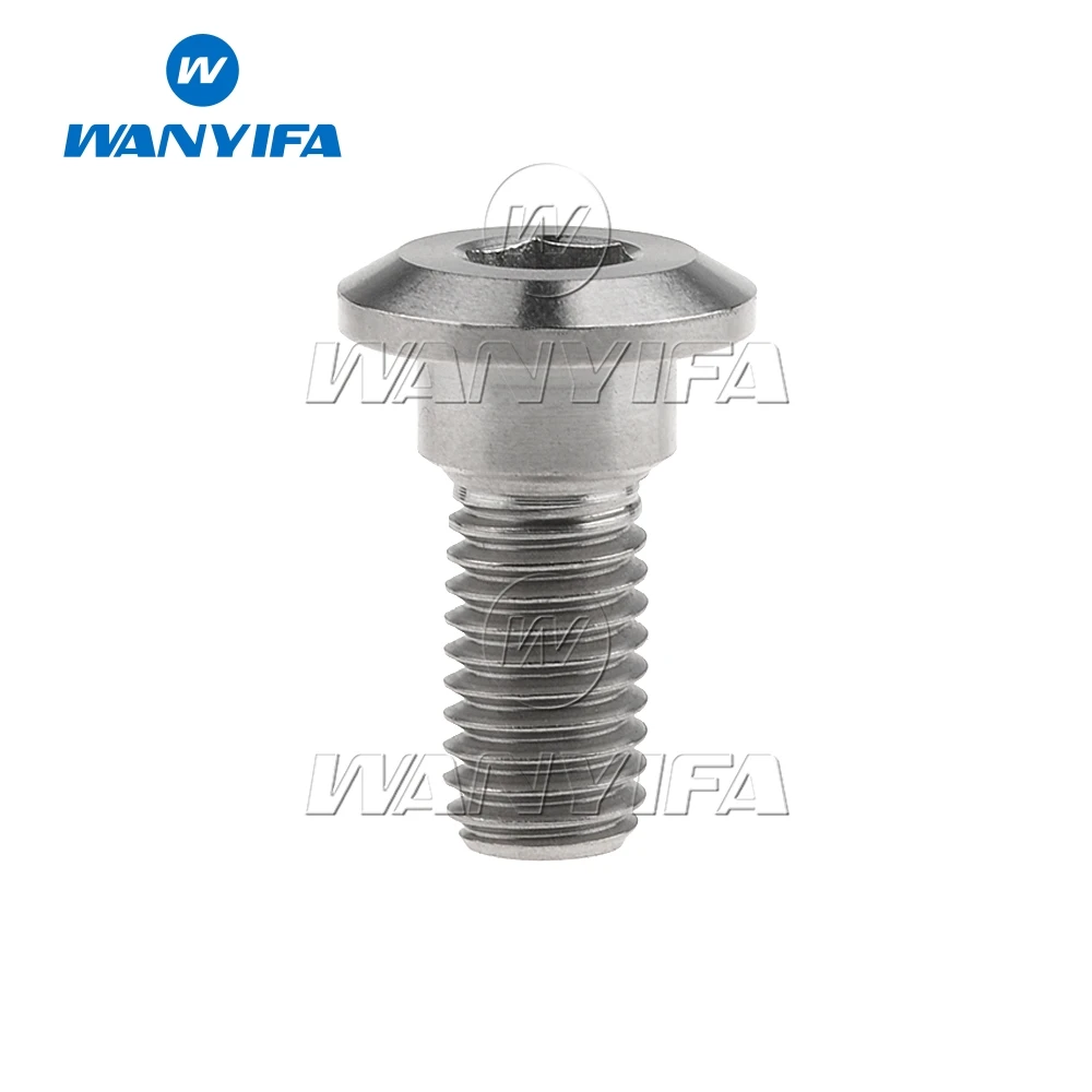 Болты wanifa Titanium Ti M8x20 22 30 33 мм винты с шестигранной головкой для Suzuki Yamaha болты