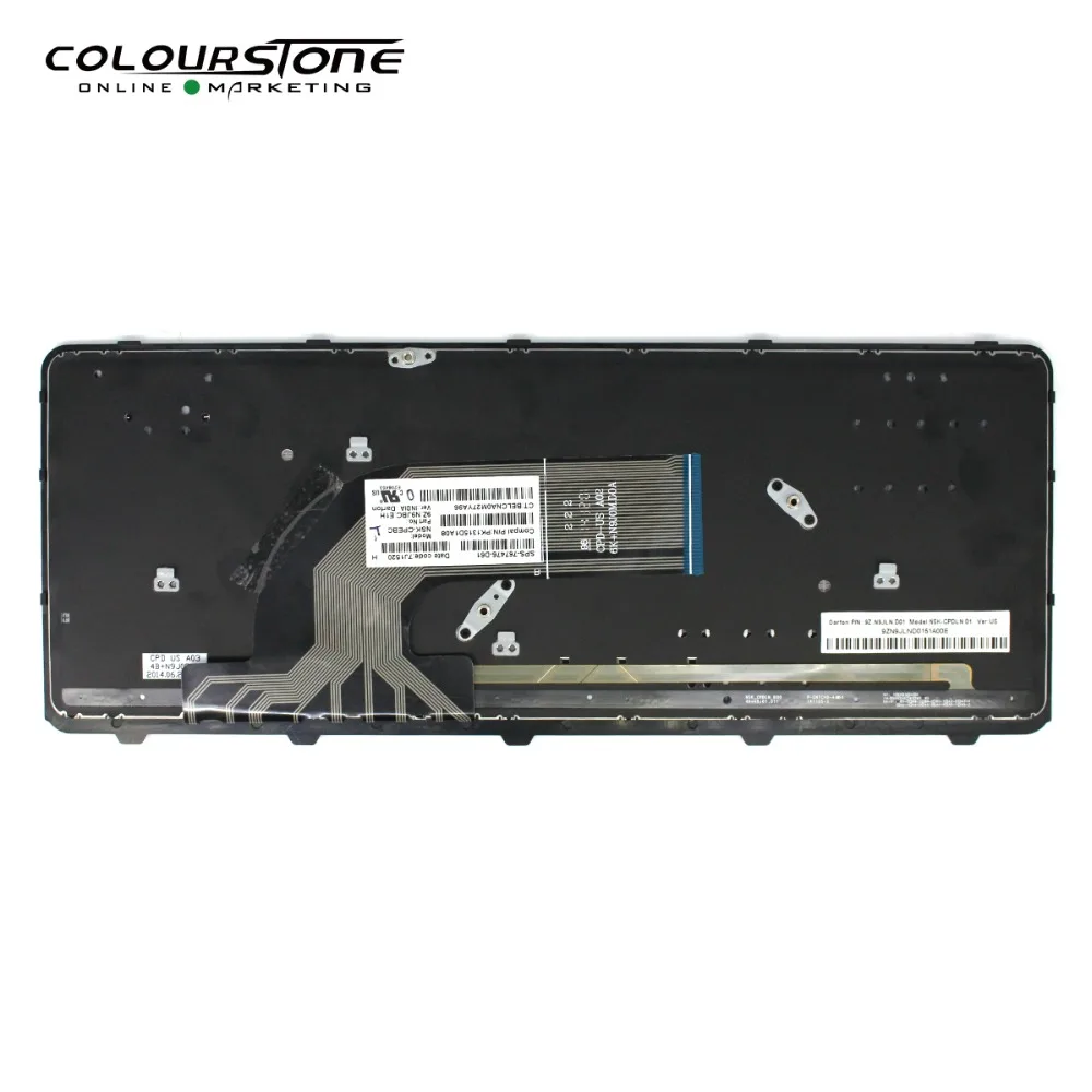 Новая американская Клавиатура для ноутбука HP ProBook 640 440 G1 445 G2 645 430 с черной