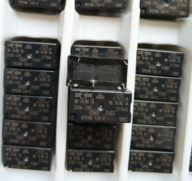 10 шт./лот) оригинальная новая песня CHUAN 892HN-1CH-C-5VDC 892HN-1CH-C-12VDC 892HN-1CH-C-24VDC 5 контактов 7A реле питания