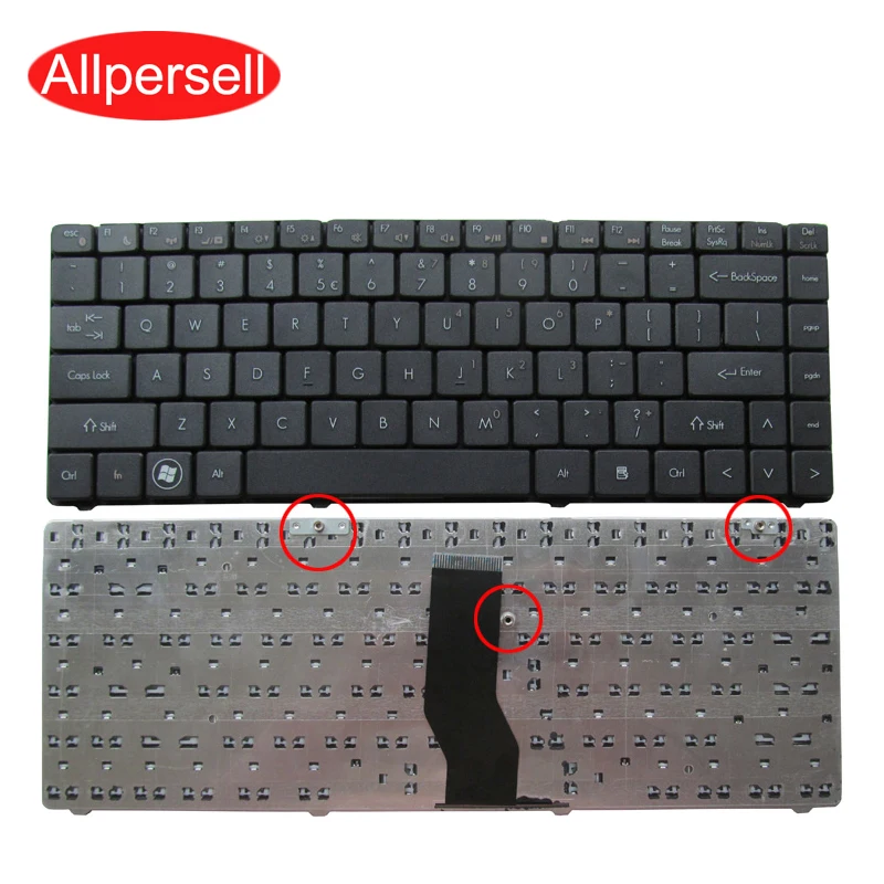 

Laptop keyboard For Hasee A410 A430 for haier R410U Brand New Black US