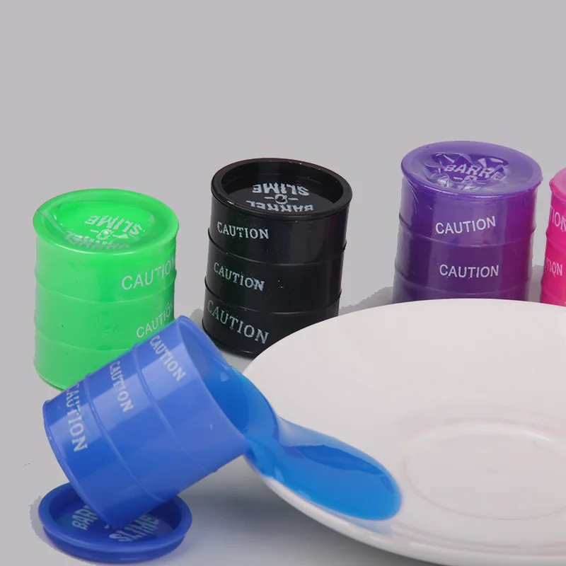 1 шт. новая бочка слизи игрушечный шокер шутка кляп шалость подарок игрушка хит