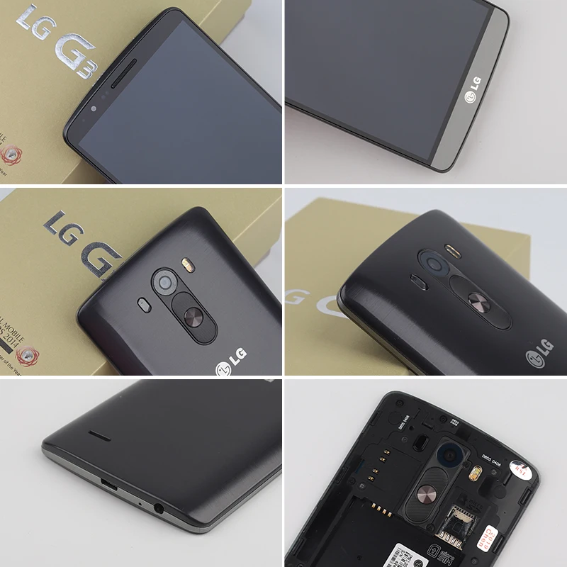 7 дней прибытия разблокированный LG G3 D855 GSM 3g и 4G смартфоны 2 ГБ 32 четырехъядерный 5